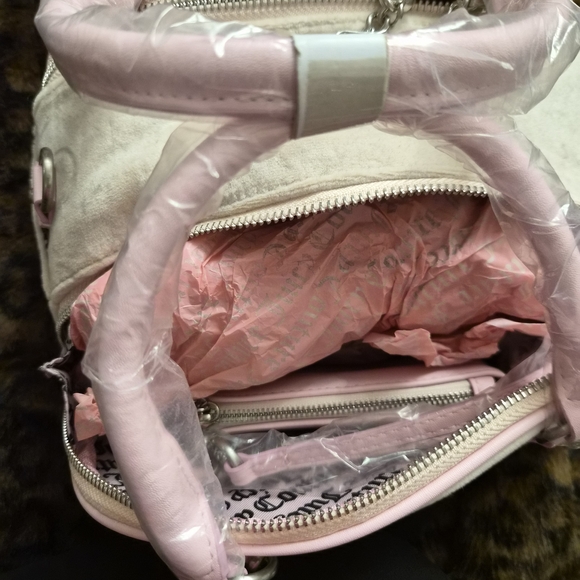 Juicy Couture Pink and Cream Women's Bag UK - Picture 5 of 7